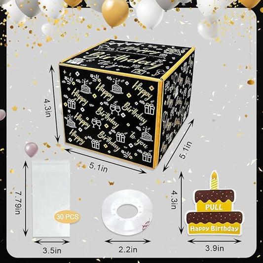 Birthday Money Box for Cash Gift