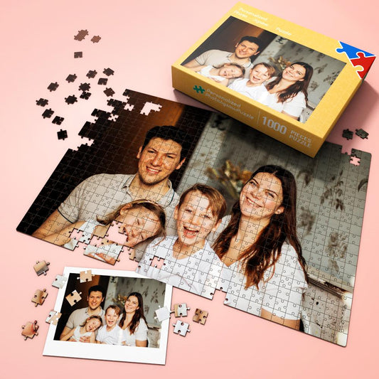 Personalized Puzzles Custom Photo Jigsaw Puzzle Best Indoor Gifts 35-1000 Pieces Puzzle Maker
