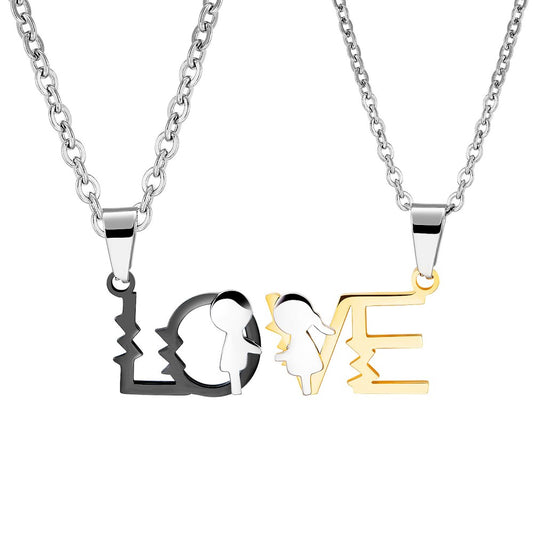 Mother's Day Gift Matching Love Couple Necklaces