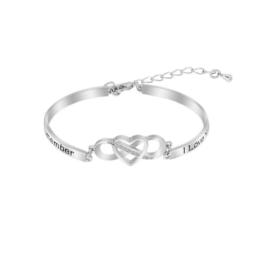 Mother's Day Gift Infinite love bracelet for Mom-Crystal inlaid-Real stock+ships out in 48 hours