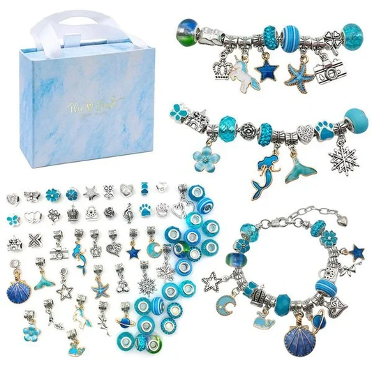 (🔥2022 BEST GIFT TO MY GRANDDAUGHTER🔥) 🎄Early Christmas Sale 50% OFF🎄DIY Crystal Bracelet Set