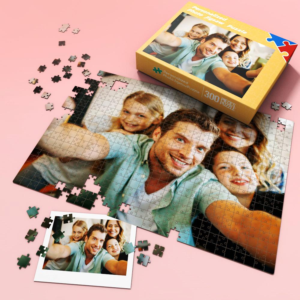 Personalized Puzzles Custom Photo Jigsaw Puzzle Happy 300-1000 Pieces Best Gifts Ideas