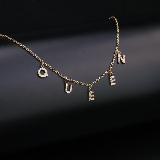 Mother's Day Gift DOREMI Trendy Zircon Name Necklace