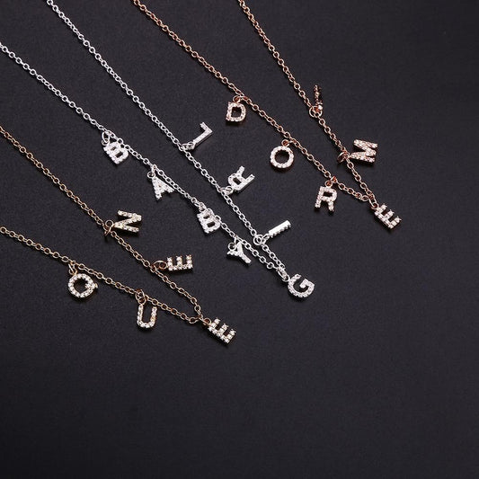 Mother's Day Gift DOREMI Trendy Zircon Name Necklace