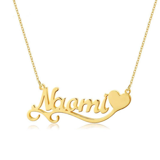 Little Heart name necklace