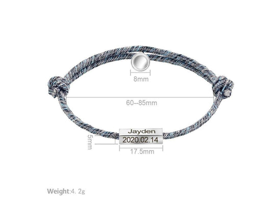 Matching Bracelet Custom couple magnetic bracelet(2 bracelets)