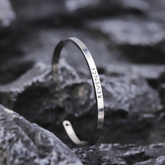 REVENGE Inspirational Stainless Steel  Bracelet